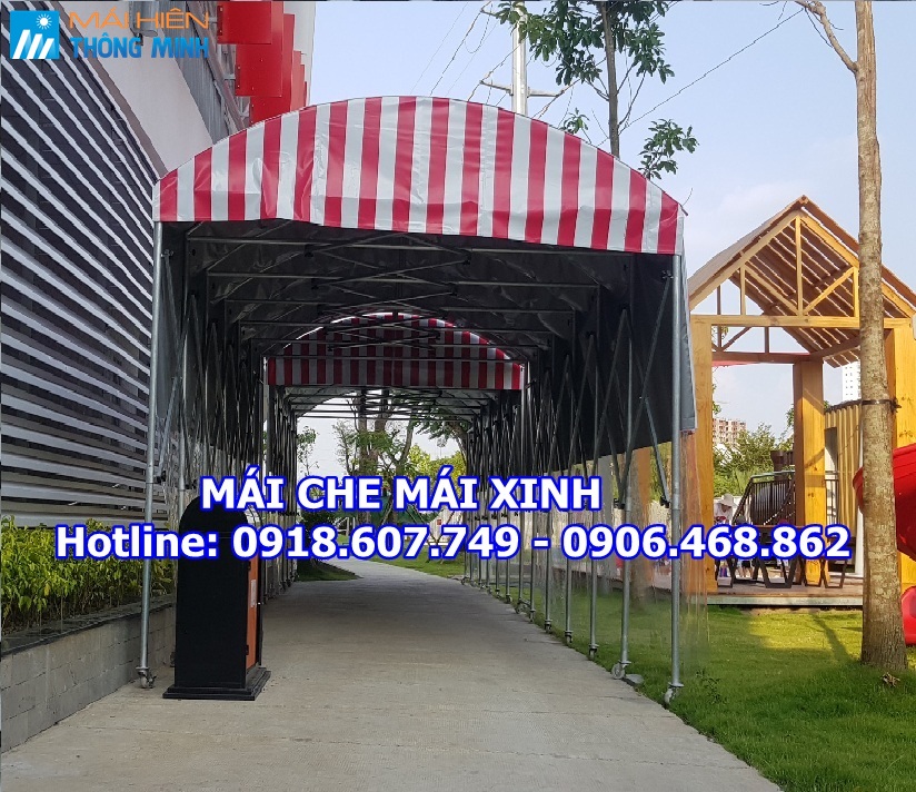 Bạt che nắng - Giáp pháp hiệu quả che nắng che mưa cho mùa hè nóng nực!